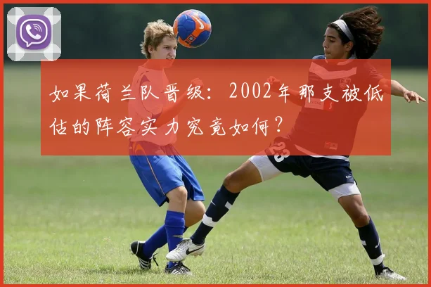 如果荷兰队晋级:2002年那支被低估的阵容实力究竟如何?